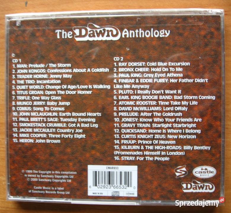 The Dawn Anthology Various Artists 2 płyty Kępice