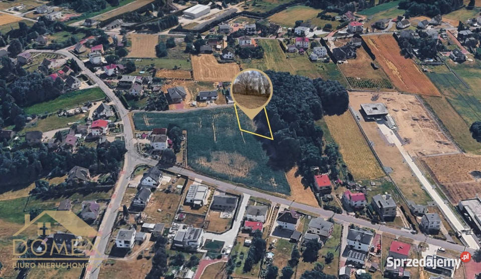 Sprzedaż gruntu 1389m2 Turza Śląska Nieruchomości sprzedam