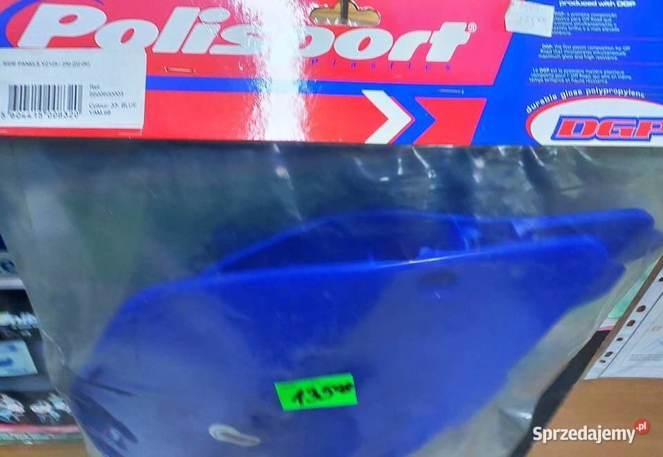 Panele boczne Polisport niebieskie Yamaha YZ Elementy nadwozia