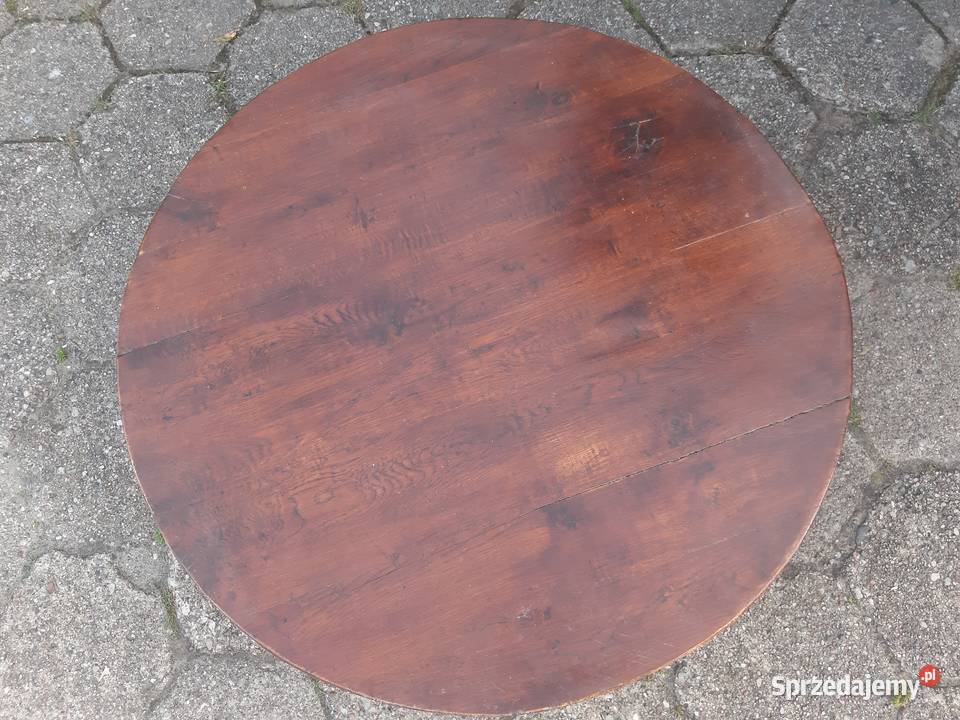 Stół ława holenderska z grubym blatem lite Ciechocinek