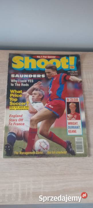 Magazyn sportowy piłki nożnej Angielski Shoot Katowice