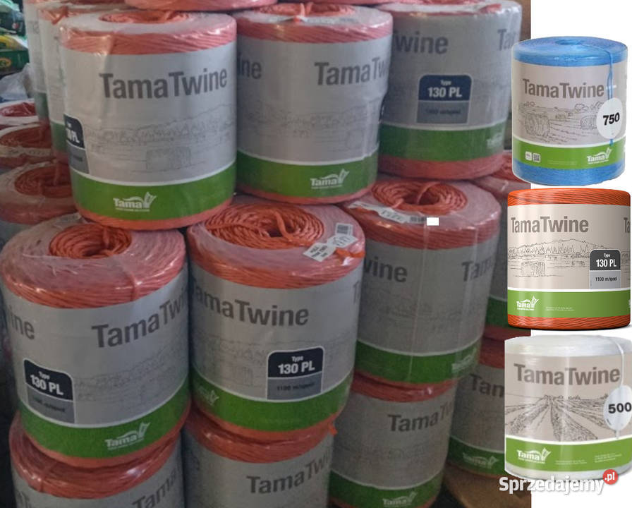 Sznurek do pras słomy siana Tama Twine 130 Nakło nad Notecią