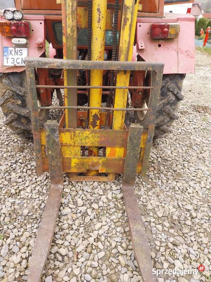 Maszt hydrauliczny na tył do traktora