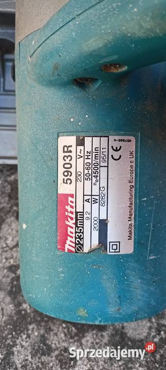 Piła tarczowa Makita o mocy 2000 Wat Tarcz 235mm Sędziszów