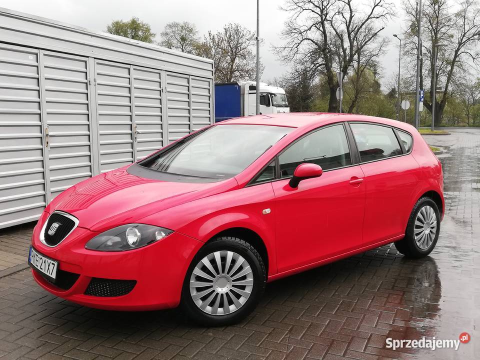 Seat Leon ii 16 MPi Zarejestrowany Anglik Klima Słupca