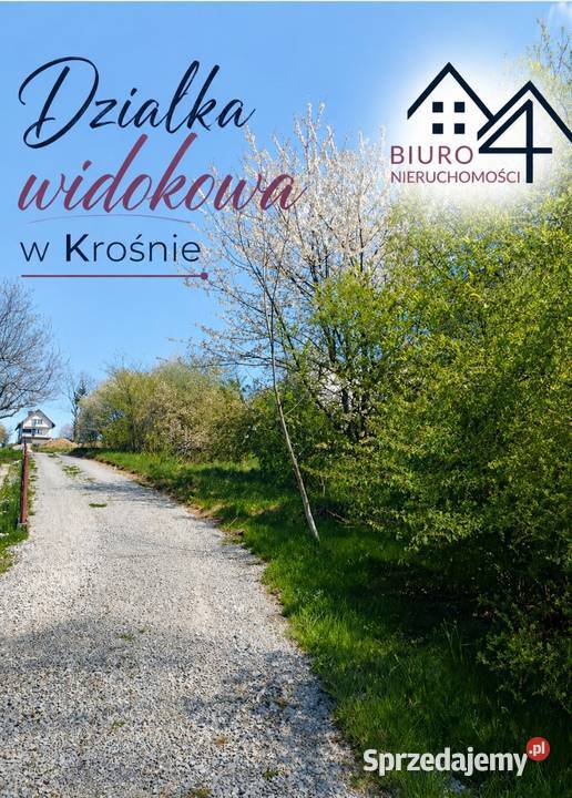 DZIAŁKA 878 M2SPOKOJNA OKOLICA KROSNA