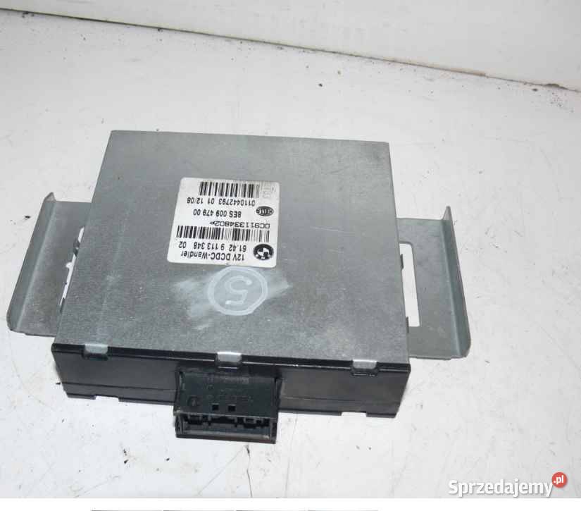 BMW E90 E87 PRZETWORNIK MODUŁ DC DCDC NUMER Moduły zapłonowe Wielkie Drogi