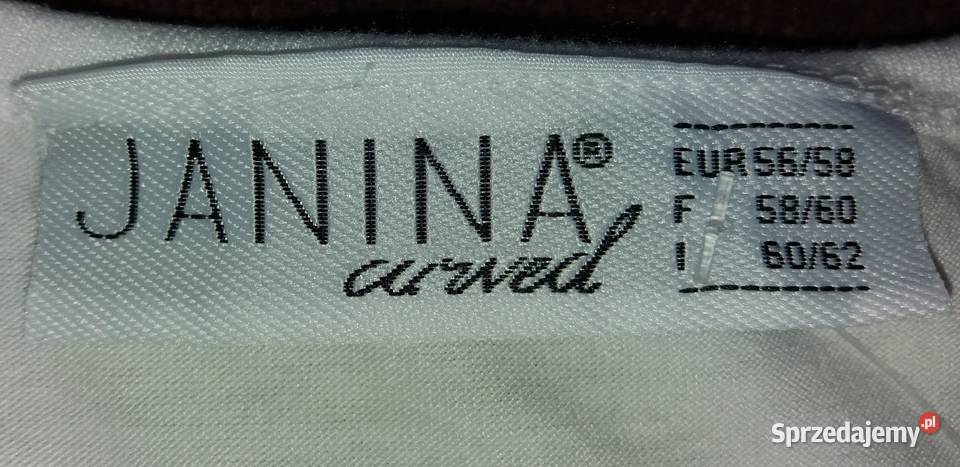 4XL6062 Nienoszona tunika bluzka Janina Gliwice