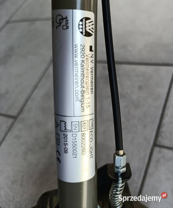 Balkonik wózek chodzik rehabilitacyjny Vermeiren Rawicz