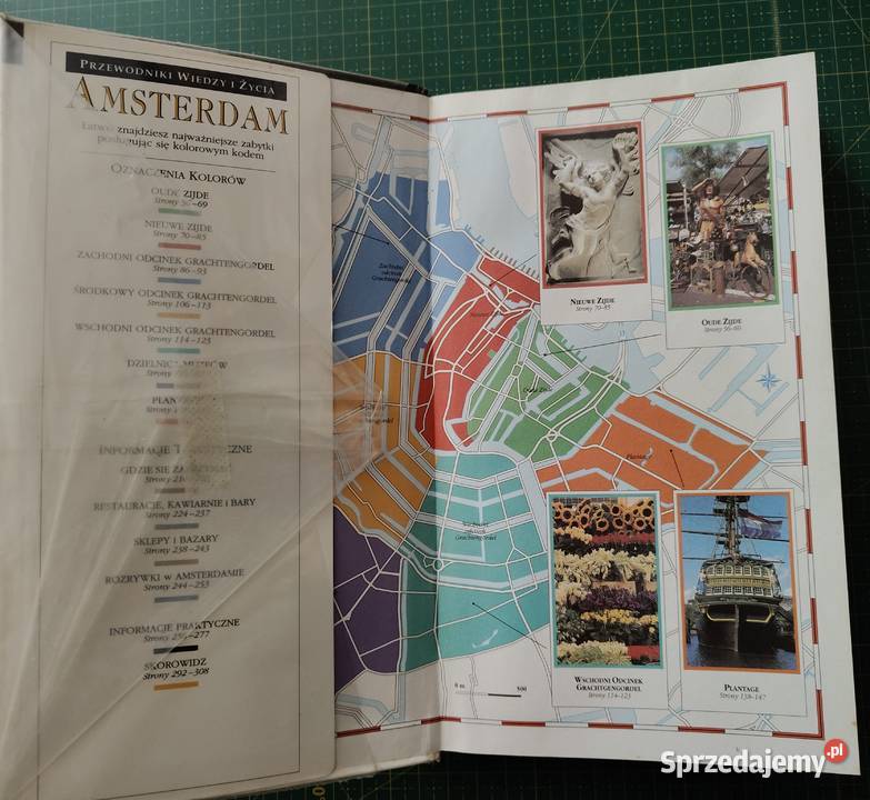Amsterdam Robina Pascoe Christophera Catlinga Mapy i przewodniki Kraków sprzedam