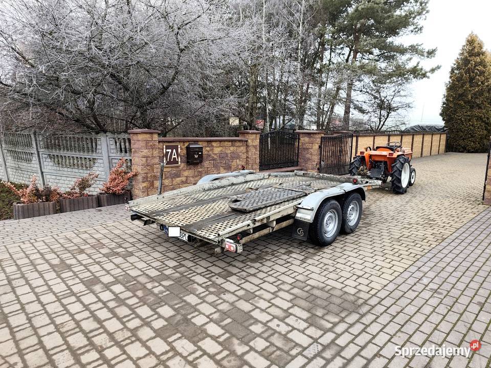 Przyczepa Laweta ZEPPIA DMC 2000 Zarejestrowana