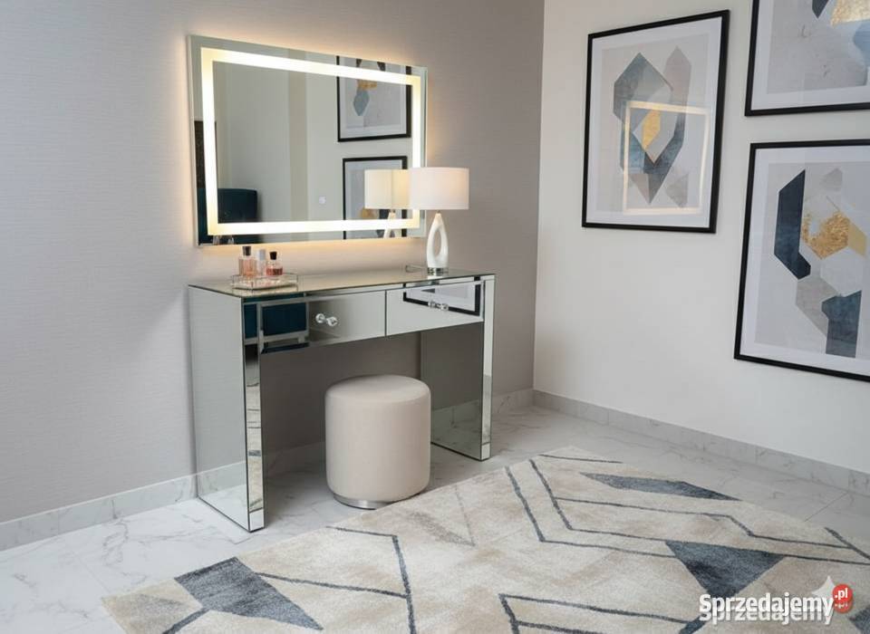 Nowoczesna Toaletka Lustrzana Glamour Elegancja wielkopolskie Kępno
