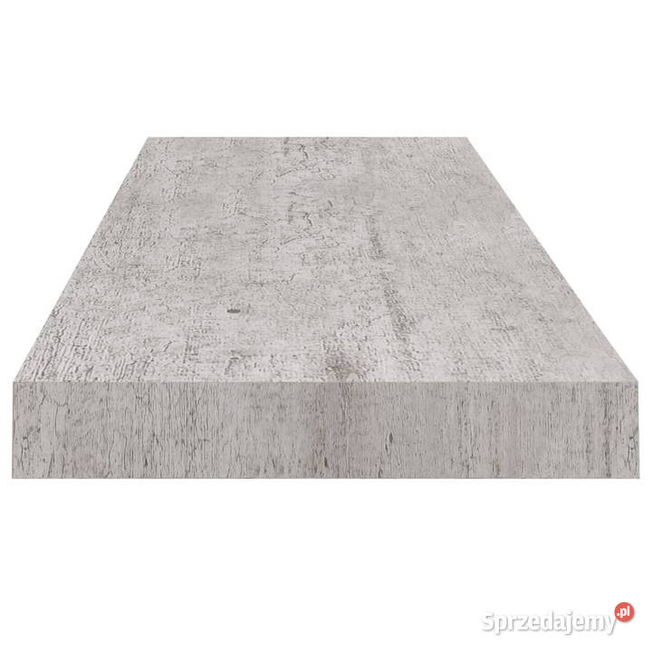 Półki ścienne 2 szarość betonu 80 x 235 x 38 MDF Warszawa