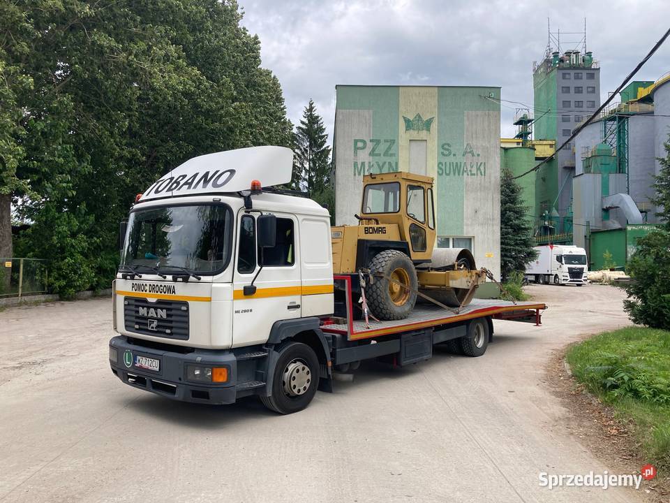 Transport maszyn budowlanych rolniczych itp