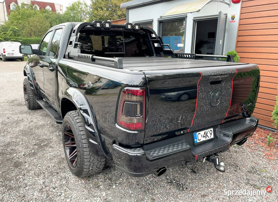 Dodge RAM Zmodyfikowany LPG SPORT LIFT Duży centralny zamek Bydgoszcz