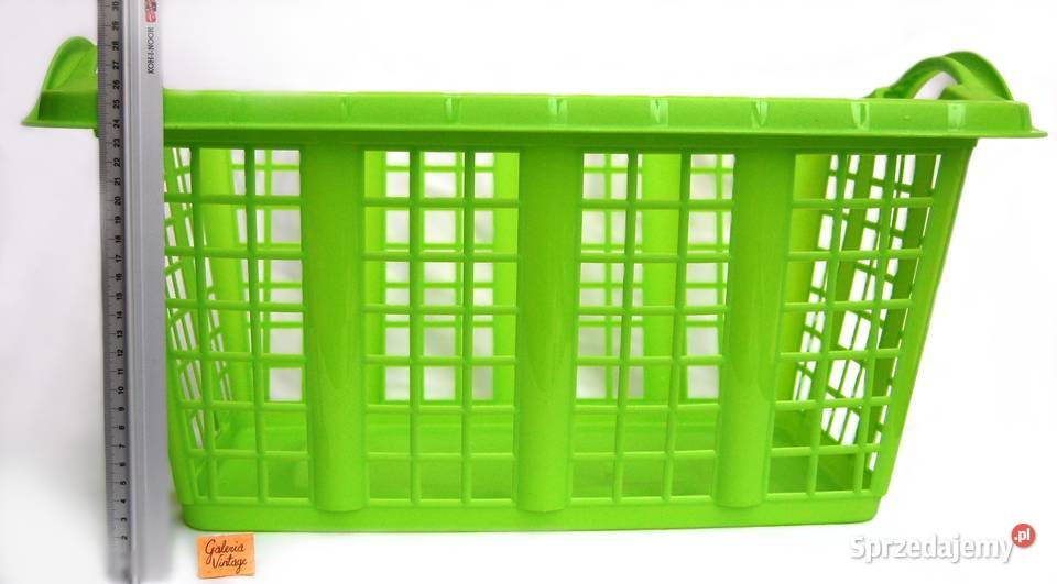 AquaPur nowy kosz na pranie 37l plastikowy zielony Kosze na pranie sprzedam