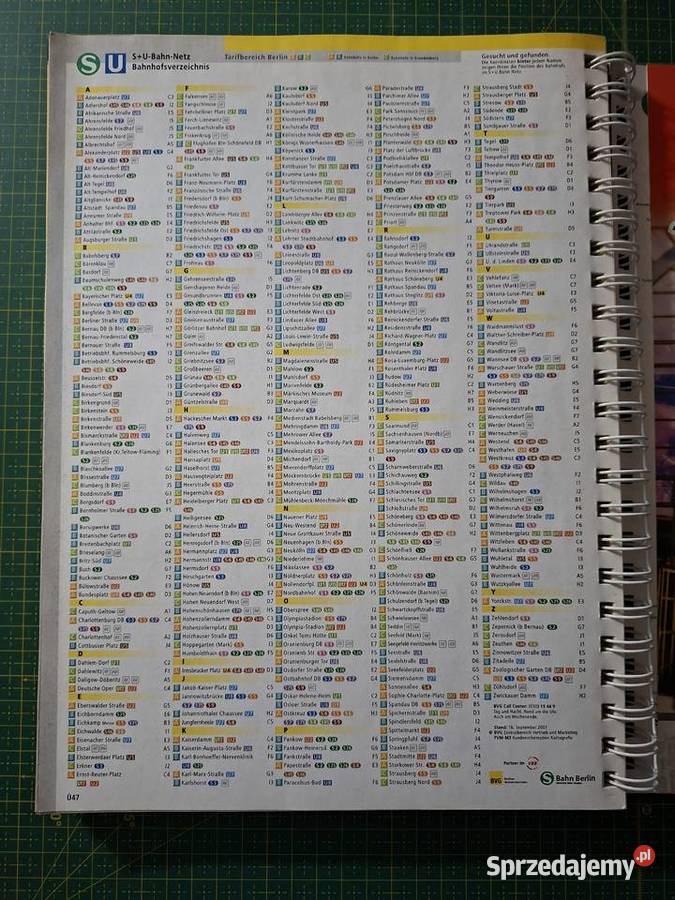 Berlin atlas miasta i okolic TOP MAPA 110 000 Kraków sprzedam