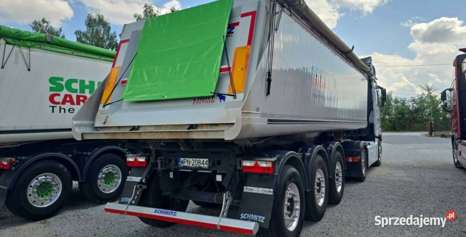 SCHMITZ wywrotka z parapetem 291m nowe opony Płońsk