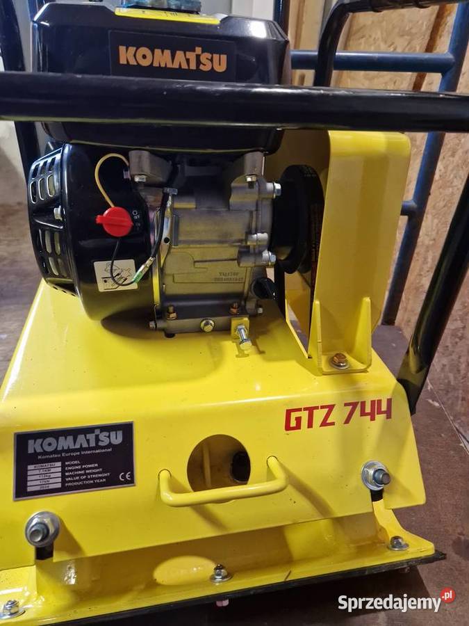 Zagęszczarka gruntu Ubijak KOMATSU GTZ 744 112 wielkopolskie Głogowa