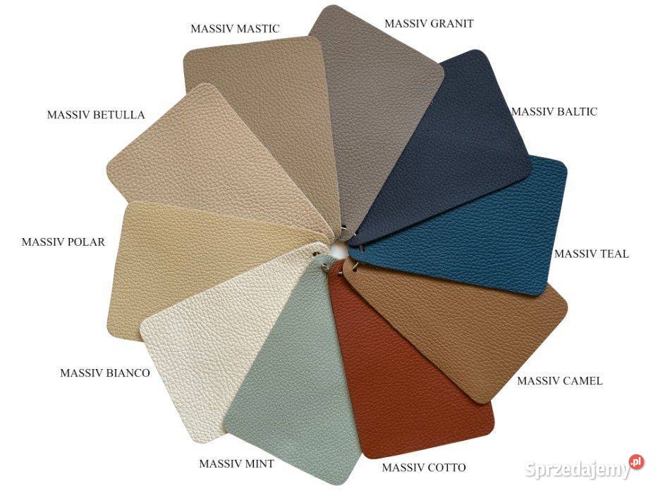 Nowy Komplet 321 SARA Skóra Naturalna MASSIV