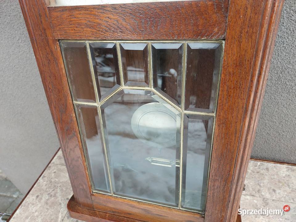 Stary zegar ścienny Junghans 1920r sprawny film Antyki pomorskie Tczew