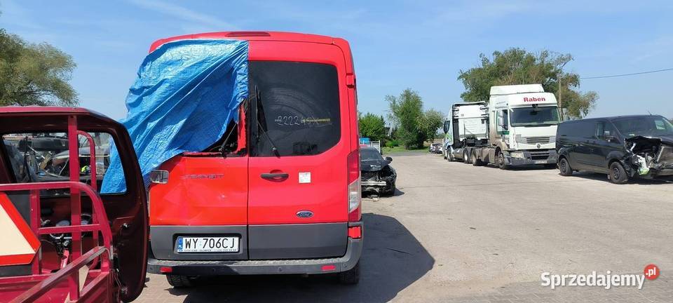 DRZWI PRAWE TYŁ FORD TRANSIT MK8 PRZESZKLONE Lipno