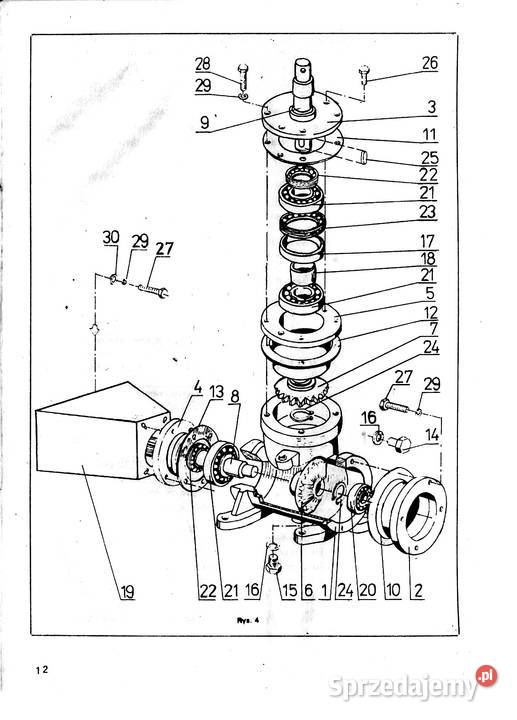 Rozsiewacz nawozów RNZ N012 instrukcja i katalog Pozostałe