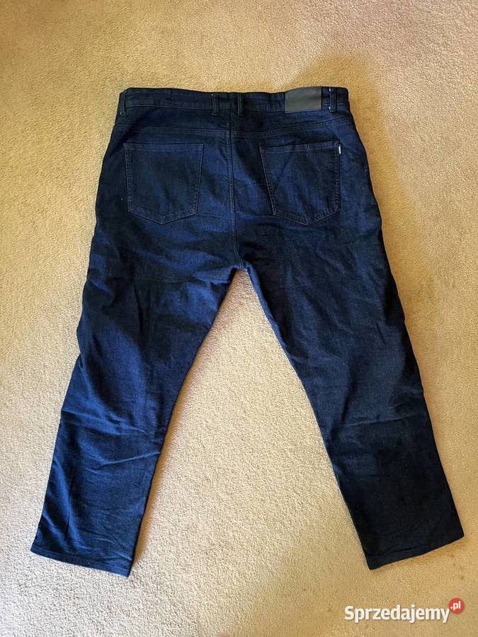 Odzież motocyklowa Spodnie jeans granatowe na