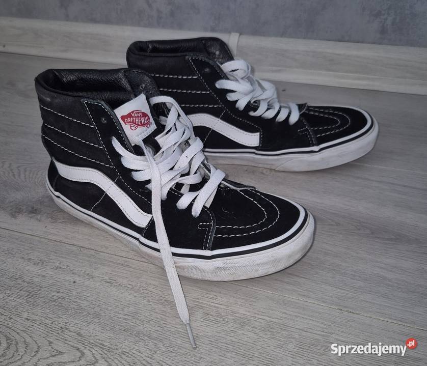Buty chłopiec trampki wysokie Vans SK8Hi 37 Vans Łódź