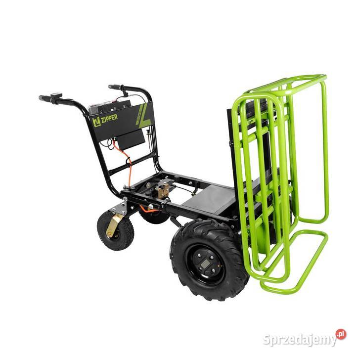 WÓZEK TRANSPORTOWY TACZKA ELEKTRYCZNA ZIPPER Mikołów