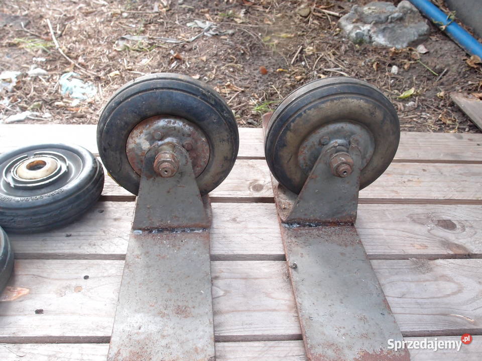Kółka 16060 gumowo metalowe pełne łódzkie Łódź sprzedam
