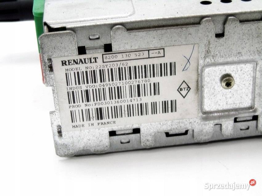 NAWIGACJA RENAULT LAGUNA II śląskie Sosnowiec sprzedam