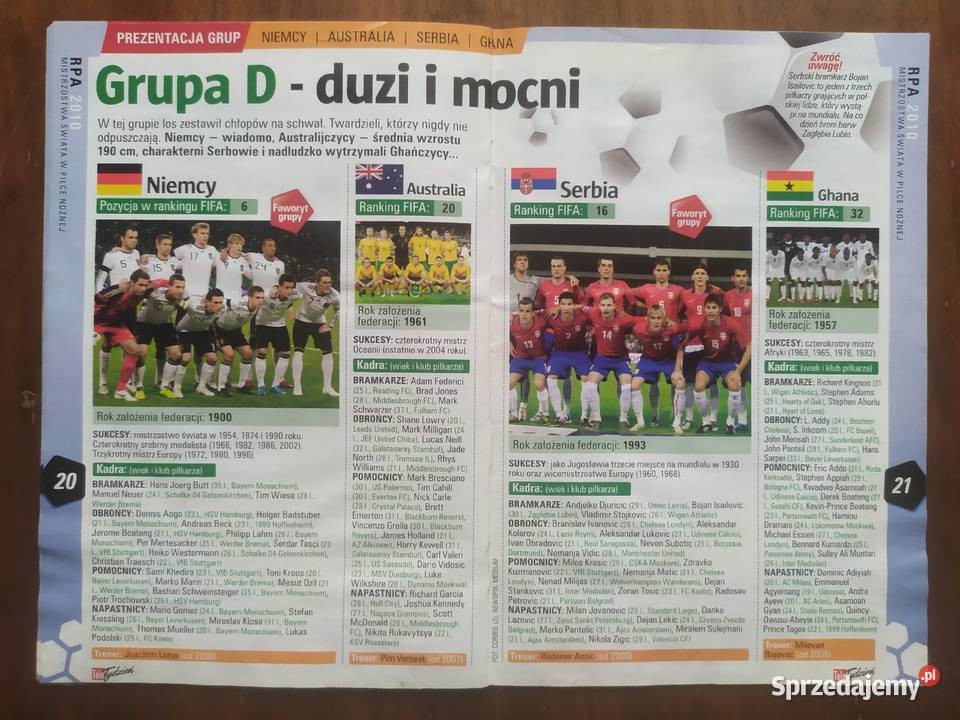 Skarb kibica MŚ RPA 2010 łódzkie Łódź sprzedam