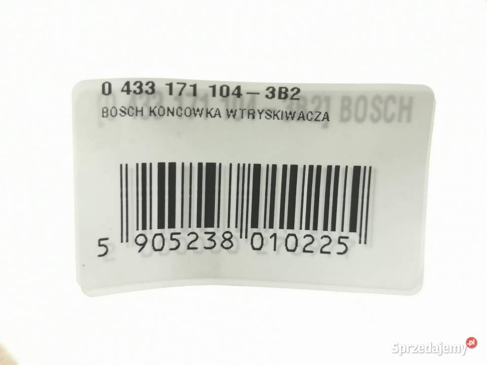 KOŃCÓWKA WTRYSKIWACZA BOSCH CASE IH 16607230 osobowe