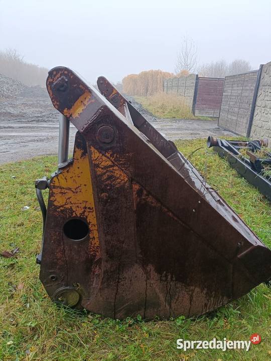 Łyżka do ładowarki z maszyny 25 tonowej krokodyl Tychy