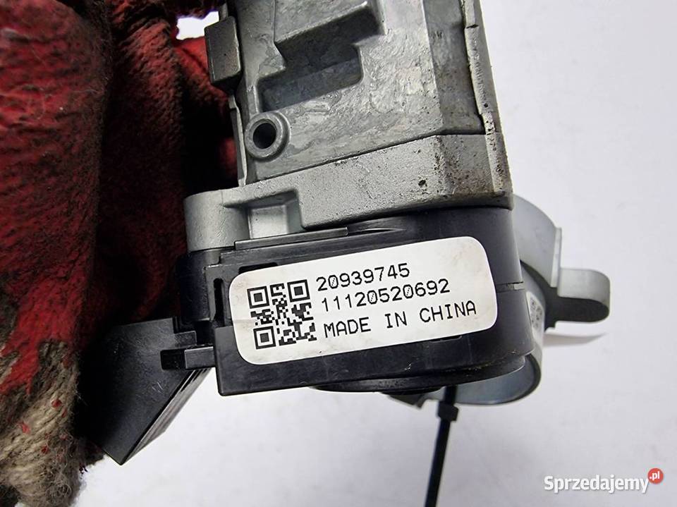 STACYJKA OPEL ASTRA J 20939745 osobowe Pozostałe kujawsko-pomorskie Lipno