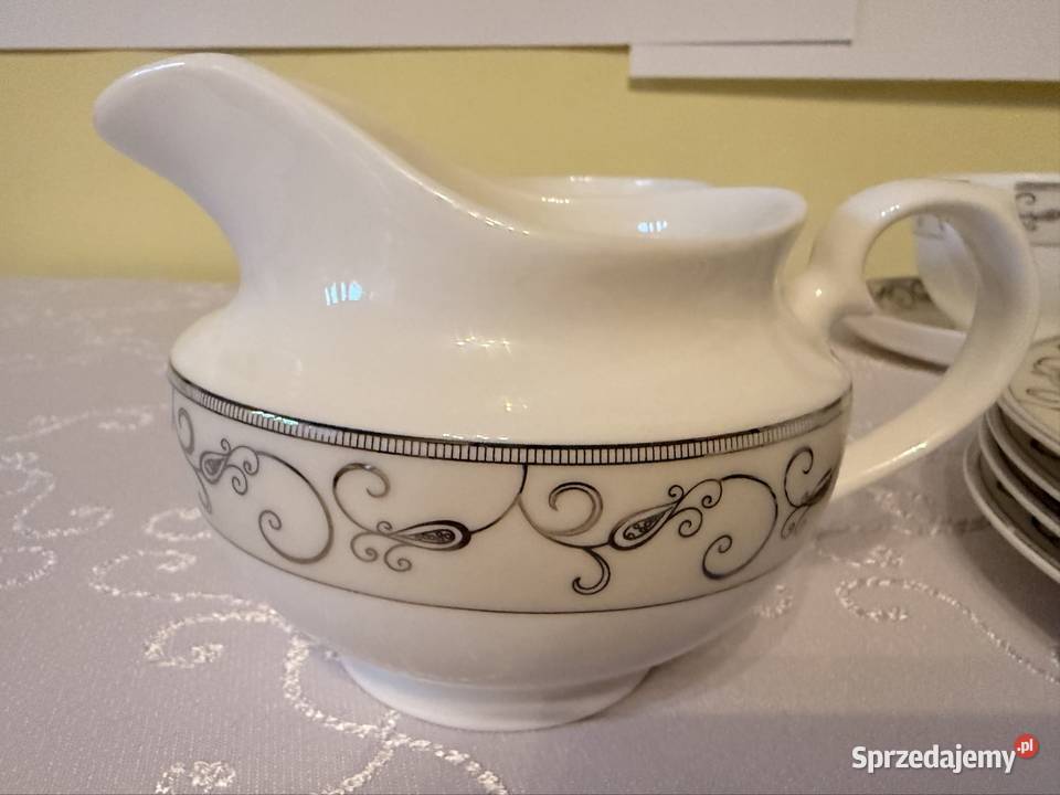 Serwis Kawowy Casalino Bone China 18 Elementów śląskie sprzedam