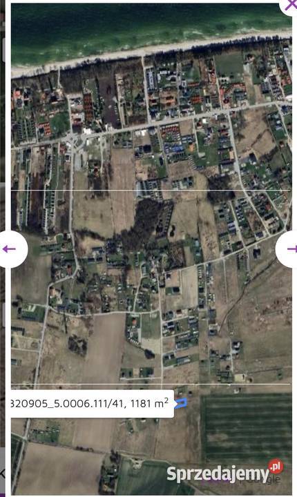 Działka z pozwoleniem na budowę morzem GĄSKI budowlana Gąski