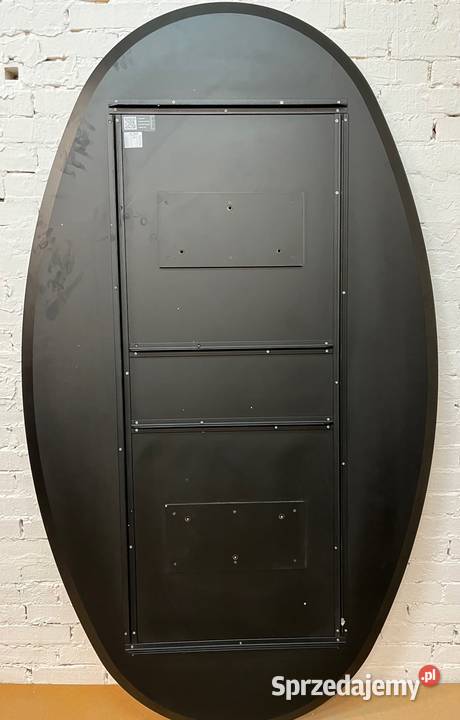 Owalny blat do stołu 210x120 efekt marmuru Stoły