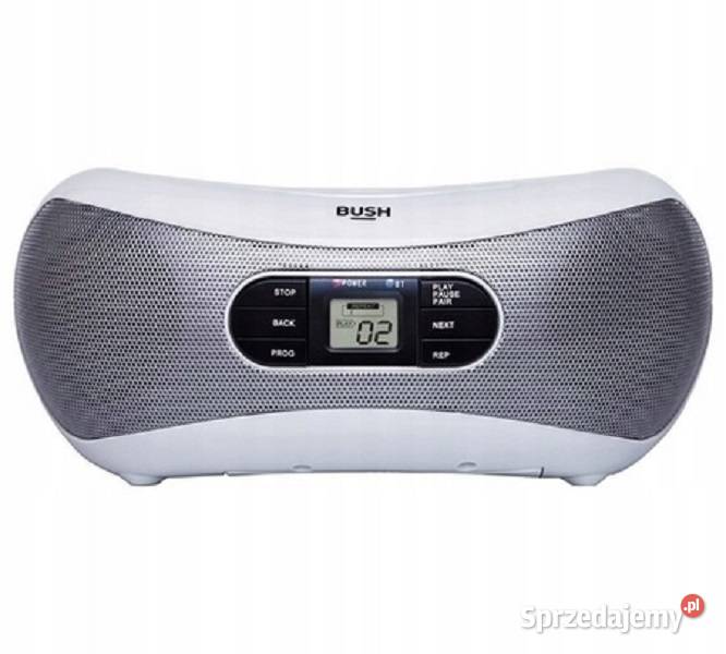 Boombox Bush Biel CD MP3 Przenośny Bluetooth