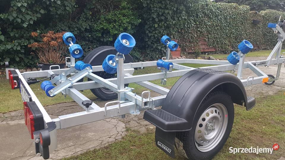 Przyczepa podłodziowa Uchylna5metrów DMC 750 wielkopolskie Plewiska