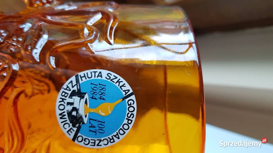 Wazon puchar okolicznościowy Ząbkowice kolorowe Dąbrowa Górnicza
