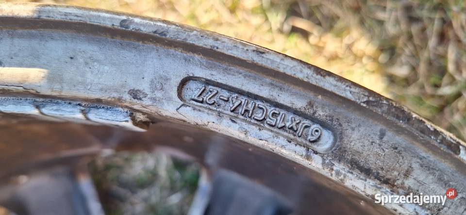 Alufelgi 15 Peugeot 4x108 Suchedniów sprzedam