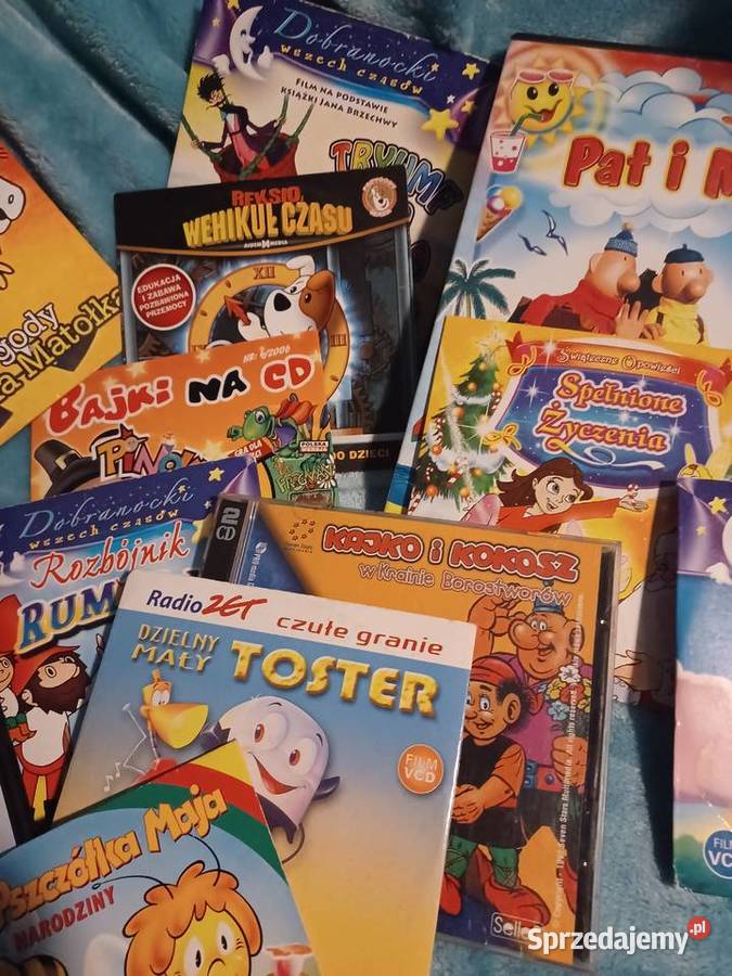Bajki filmy dzieci DVD ok 100 łódzkie Łódź sprzedam