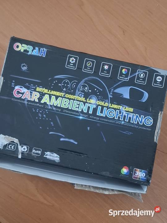 Oświetlenie Wnętrza LED Ambient Light Zestaw 6 w Otwock