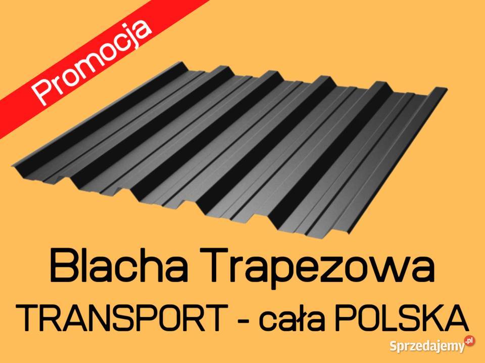 Blacha trapezowa m2 14 PLN pod wymiar w 5 dni Materiały budowlane Miłosław