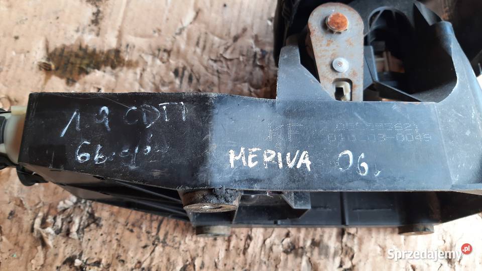 linki wybierakkaseta zmiany biegów Opel Meriva A Dębno
