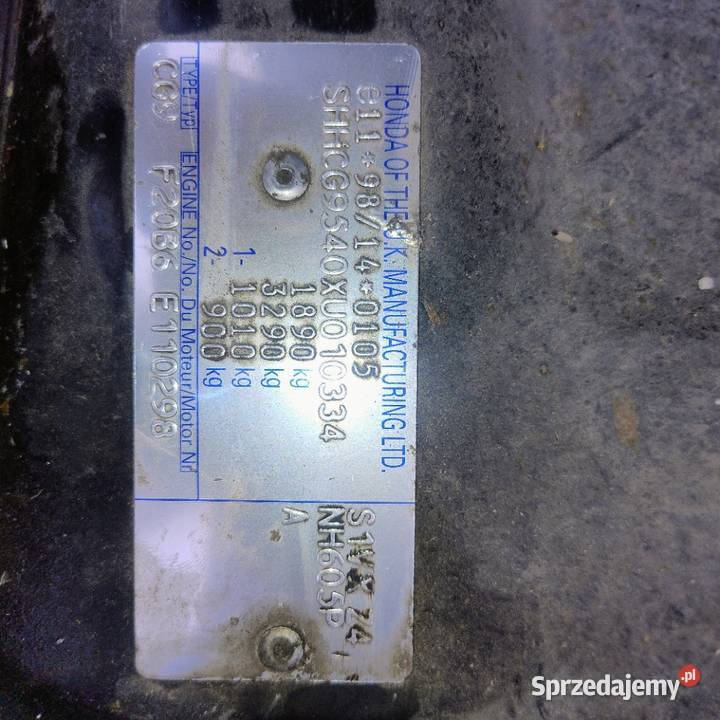 Honda Accord Warszawa