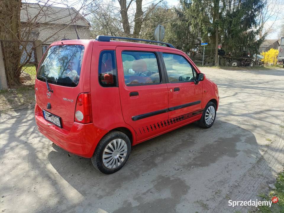 Opel Agila 12 16v benzyna2002rStan zero nieuszkodzony łódzkie