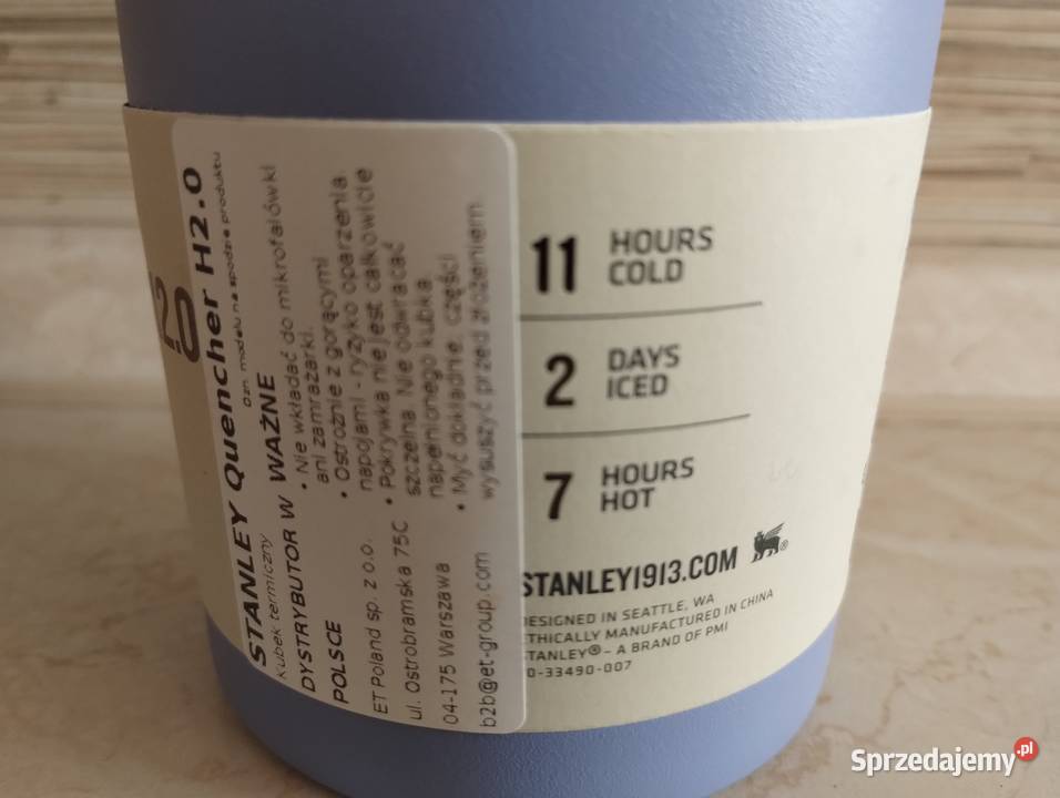 NOWY Kubek termiczny 118L Quencher H20 tumbler Zabrze